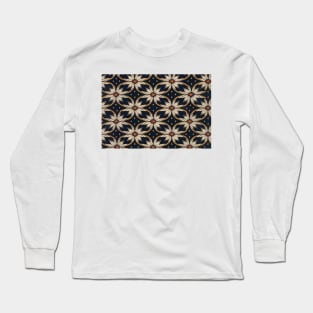 Flower textile pattern design Long Sleeve T-Shirt